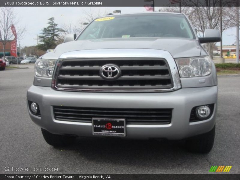 Silver Sky Metallic / Graphite 2008 Toyota Sequoia SR5