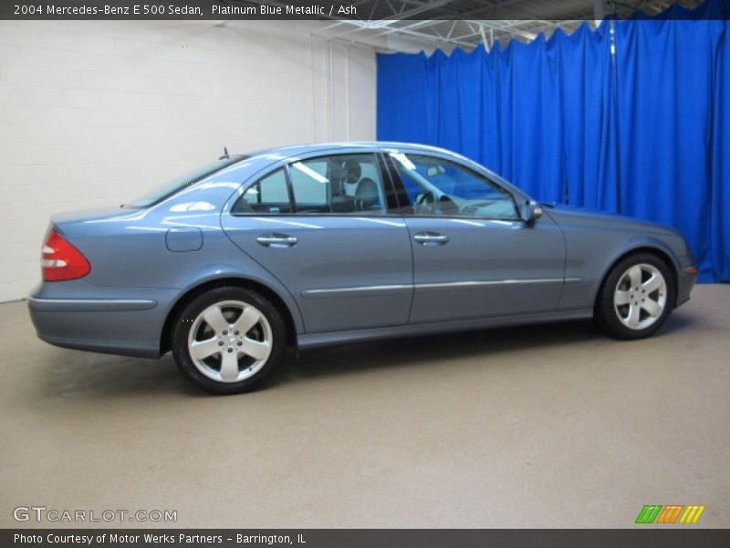  2004 E 500 Sedan Platinum Blue Metallic