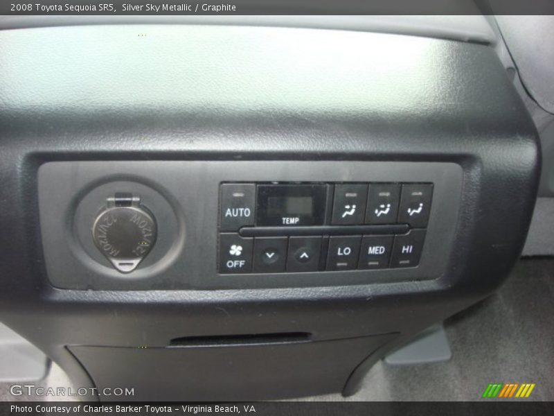 Controls of 2008 Sequoia SR5