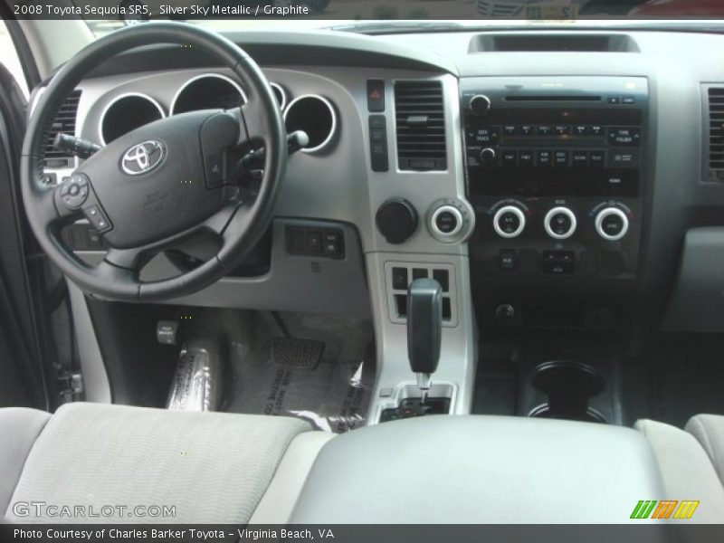 Dashboard of 2008 Sequoia SR5