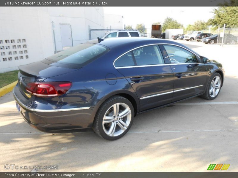 Night Blue Metallic / Black 2013 Volkswagen CC Sport Plus