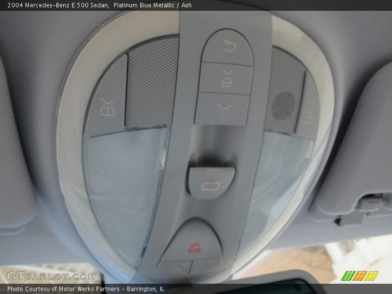 Controls of 2004 E 500 Sedan