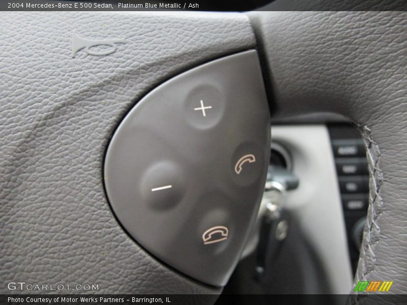 Controls of 2004 E 500 Sedan