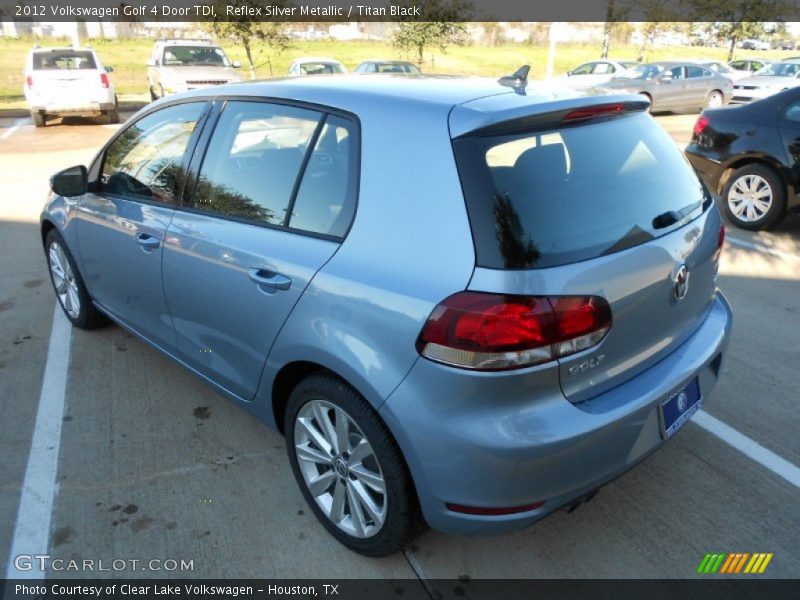 Reflex Silver Metallic / Titan Black 2012 Volkswagen Golf 4 Door TDI