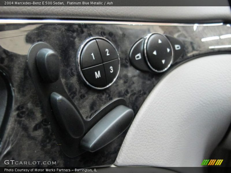 Controls of 2004 E 500 Sedan