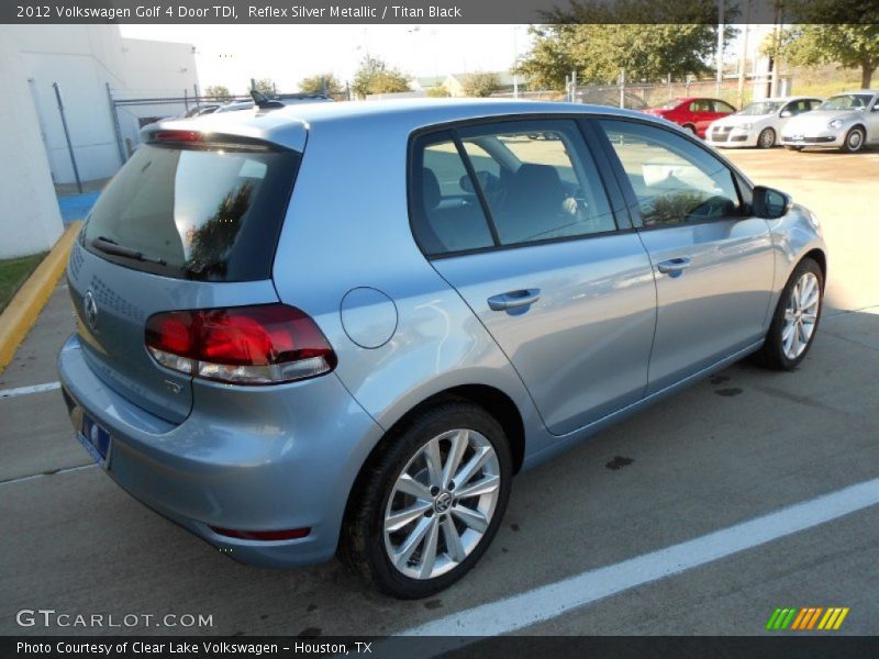 2012 Golf 4 Door TDI Reflex Silver Metallic