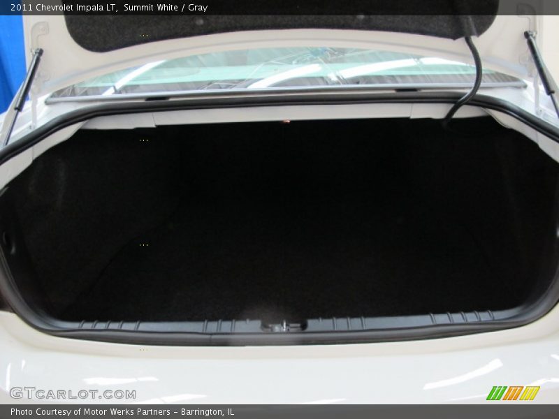 Summit White / Gray 2011 Chevrolet Impala LT