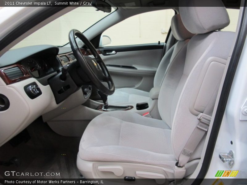 Front Seat of 2011 Impala LT