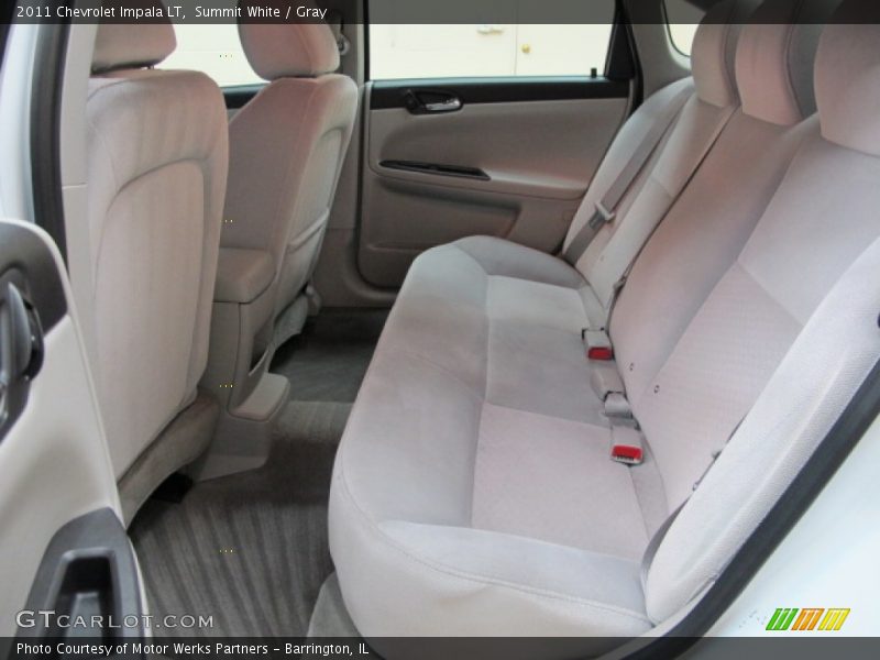 Rear Seat of 2011 Impala LT