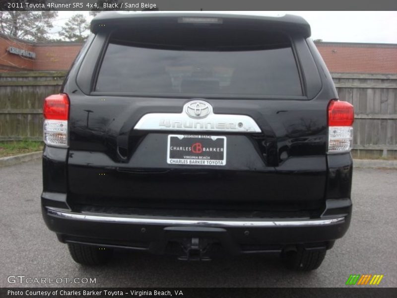 Black / Sand Beige 2011 Toyota 4Runner SR5 4x4