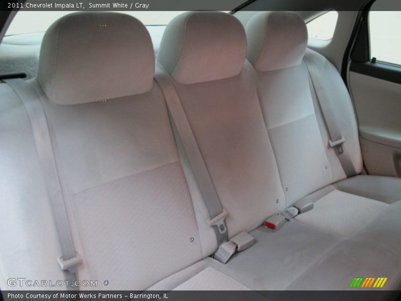 Summit White / Gray 2011 Chevrolet Impala LT