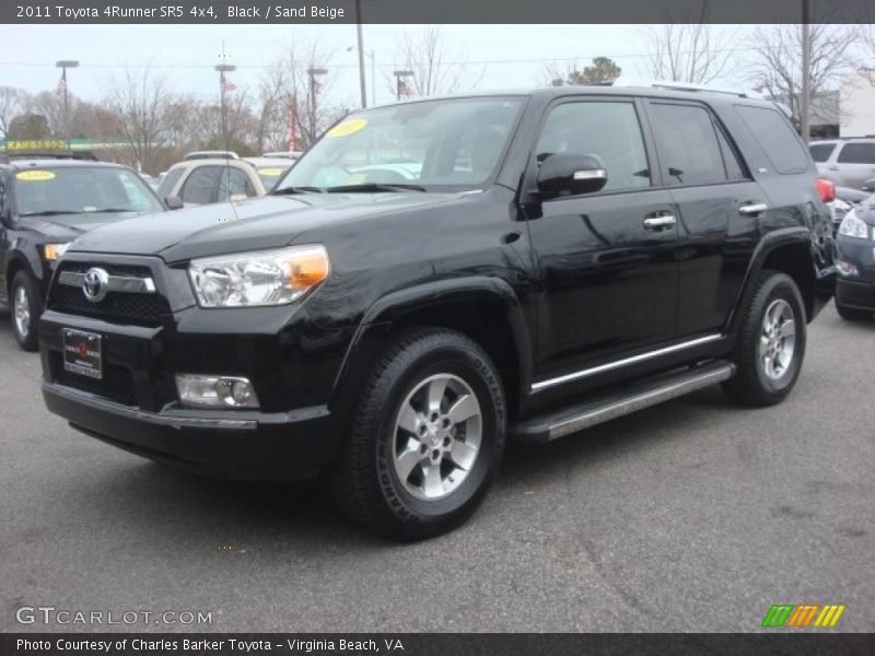 Black / Sand Beige 2011 Toyota 4Runner SR5 4x4