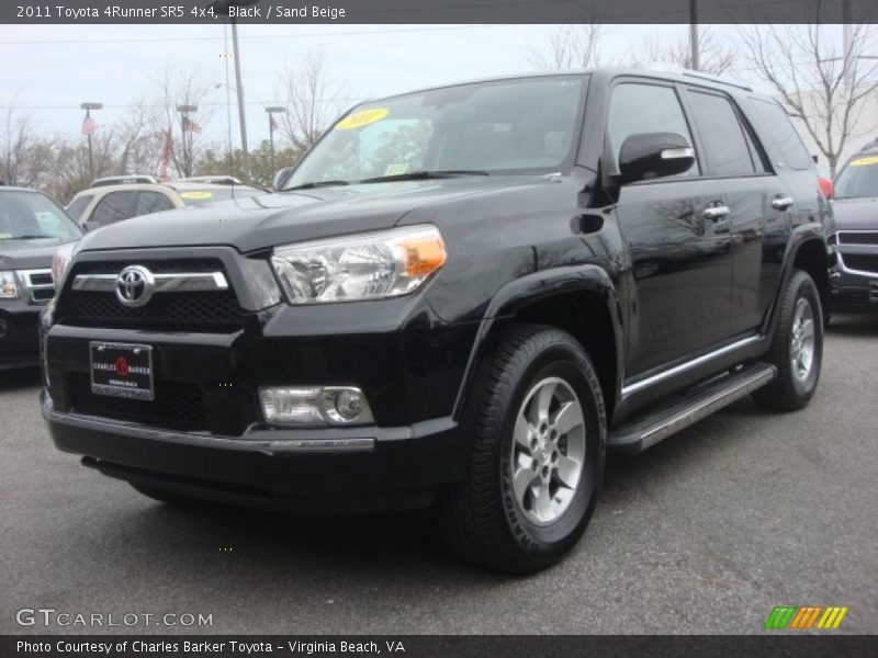 Black / Sand Beige 2011 Toyota 4Runner SR5 4x4