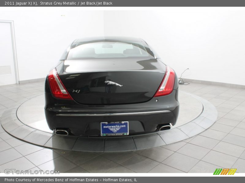 Stratus Grey Metallic / Jet Black/Jet Black 2011 Jaguar XJ XJ