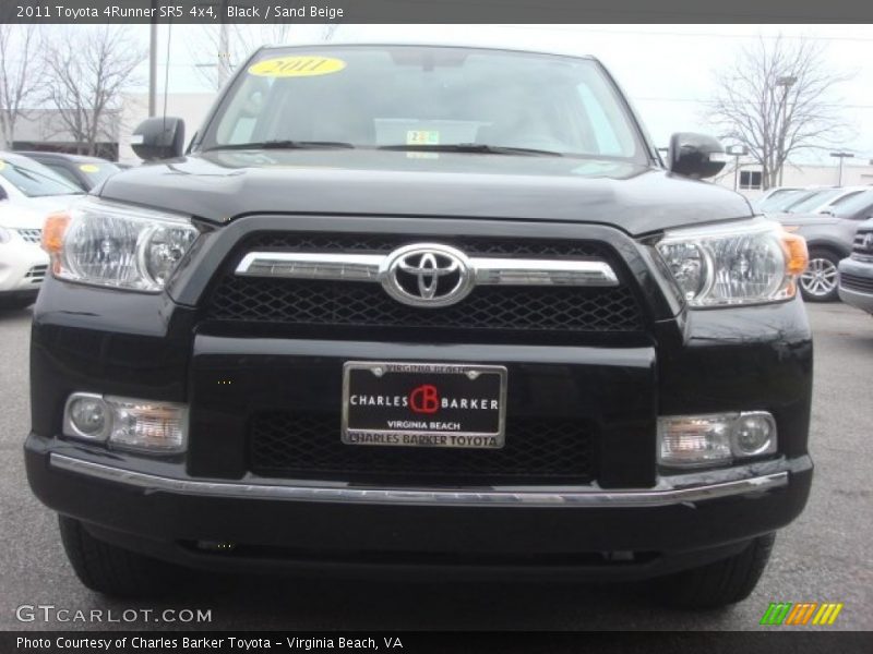 Black / Sand Beige 2011 Toyota 4Runner SR5 4x4
