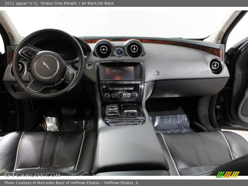 Stratus Grey Metallic / Jet Black/Jet Black 2011 Jaguar XJ XJ