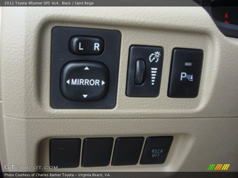 Black / Sand Beige 2011 Toyota 4Runner SR5 4x4