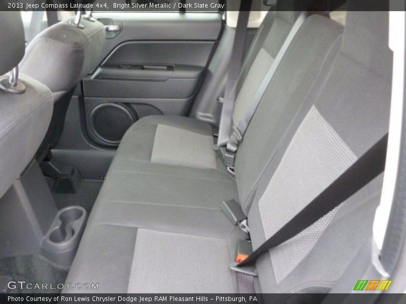Bright Silver Metallic / Dark Slate Gray 2013 Jeep Compass Latitude 4x4