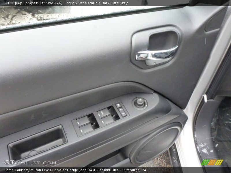 Bright Silver Metallic / Dark Slate Gray 2013 Jeep Compass Latitude 4x4