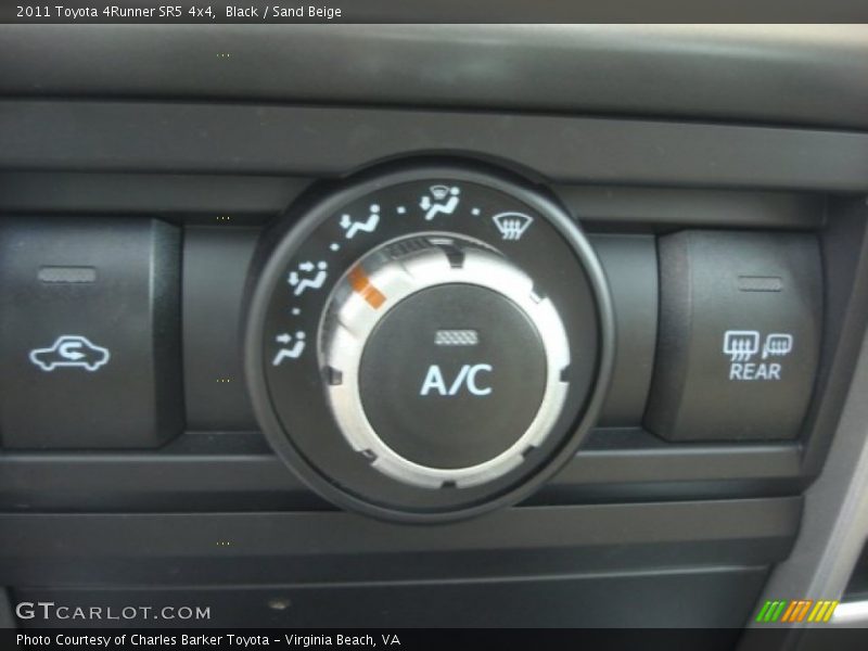 Black / Sand Beige 2011 Toyota 4Runner SR5 4x4