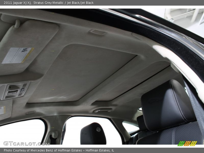 Stratus Grey Metallic / Jet Black/Jet Black 2011 Jaguar XJ XJ