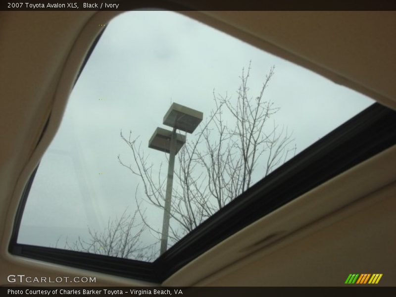 Sunroof of 2007 Avalon XLS