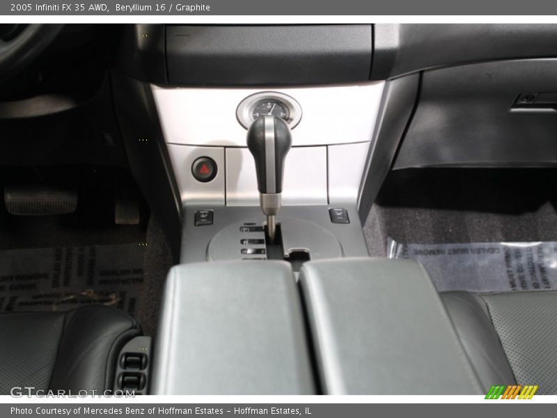 Beryllium 16 / Graphite 2005 Infiniti FX 35 AWD