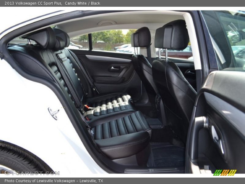 Candy White / Black 2013 Volkswagen CC Sport Plus