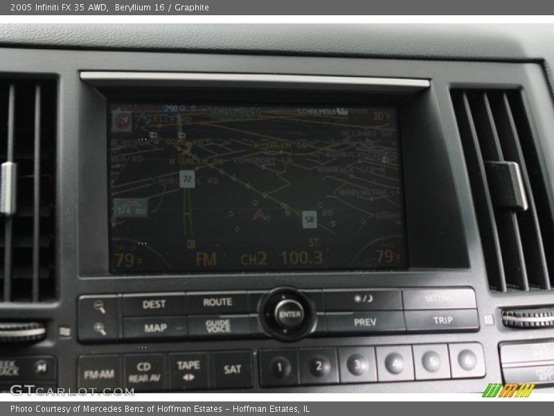 Beryllium 16 / Graphite 2005 Infiniti FX 35 AWD