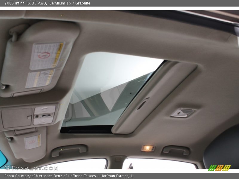 Beryllium 16 / Graphite 2005 Infiniti FX 35 AWD