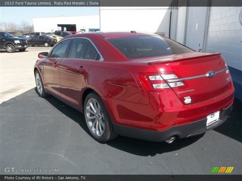  2013 Taurus Limited Ruby Red Metallic
