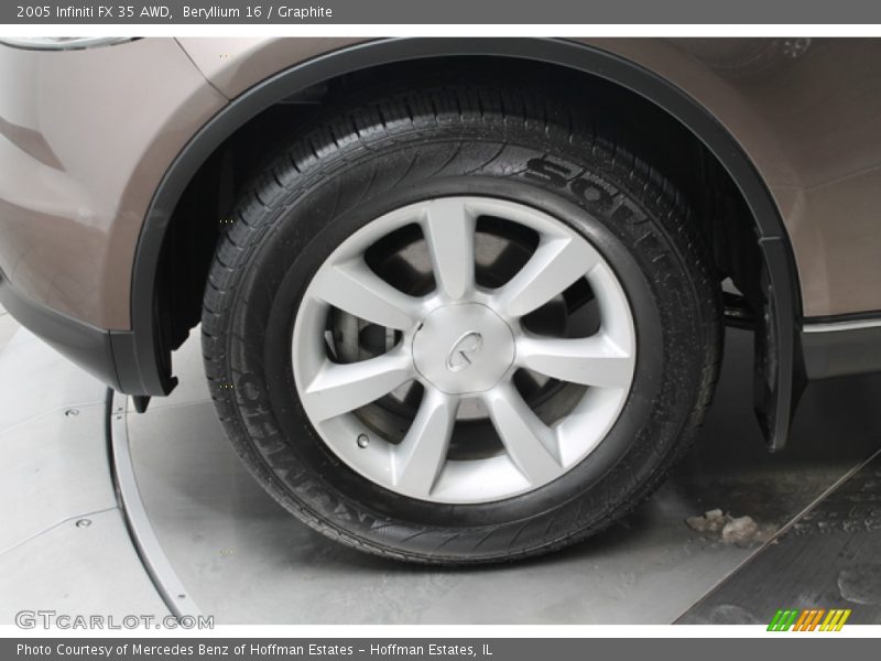 Beryllium 16 / Graphite 2005 Infiniti FX 35 AWD
