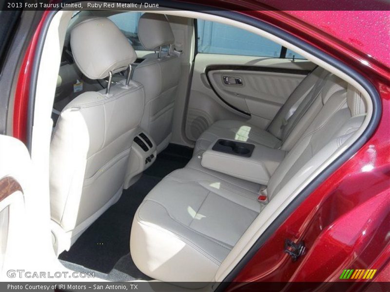 Ruby Red Metallic / Dune 2013 Ford Taurus Limited
