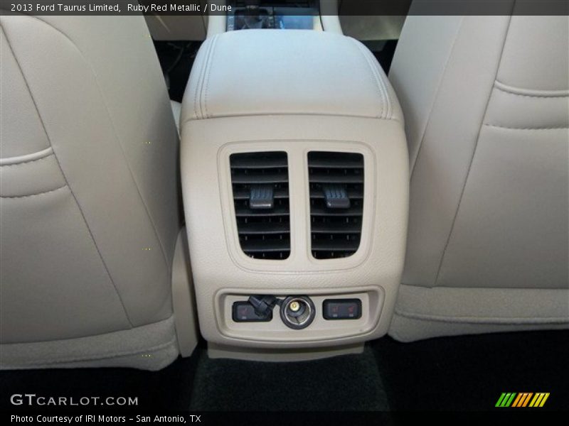 Ruby Red Metallic / Dune 2013 Ford Taurus Limited