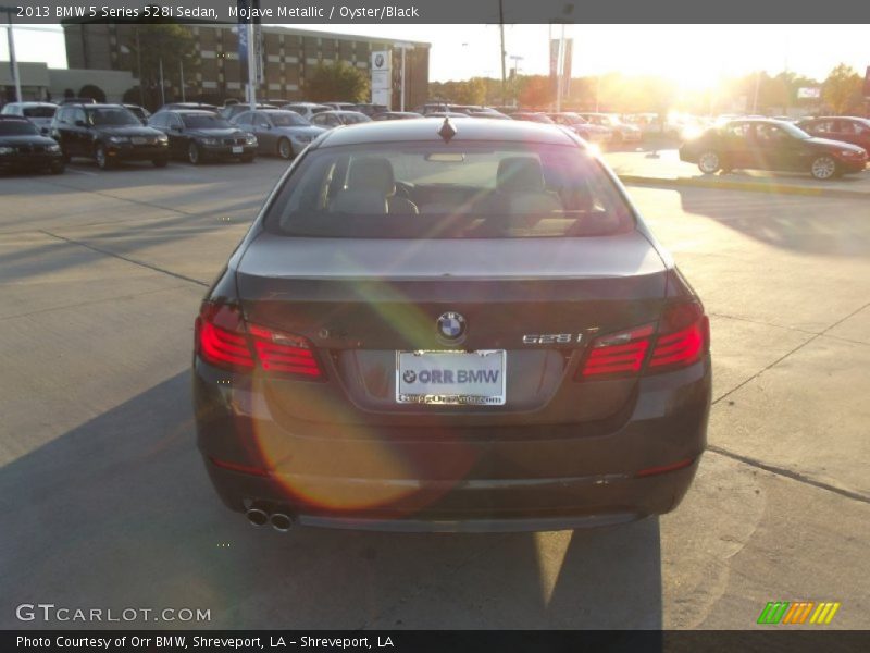 Mojave Metallic / Oyster/Black 2013 BMW 5 Series 528i Sedan