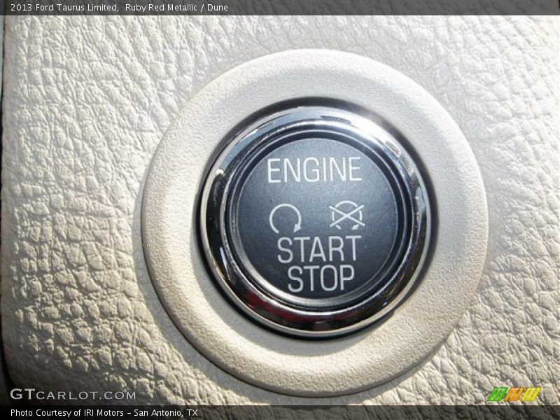 Controls of 2013 Taurus Limited