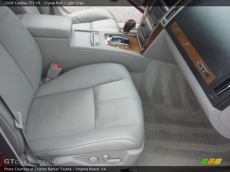 Crystal Red / Light Gray 2008 Cadillac STS V8