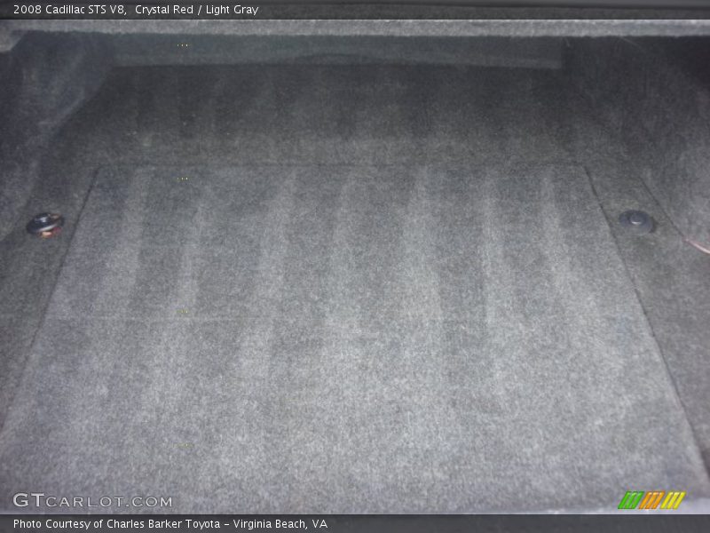 Crystal Red / Light Gray 2008 Cadillac STS V8