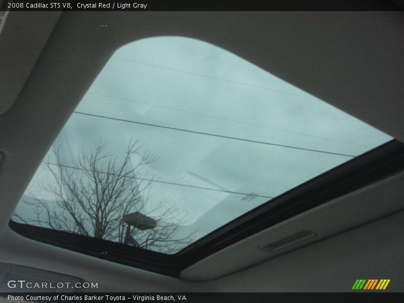 Crystal Red / Light Gray 2008 Cadillac STS V8