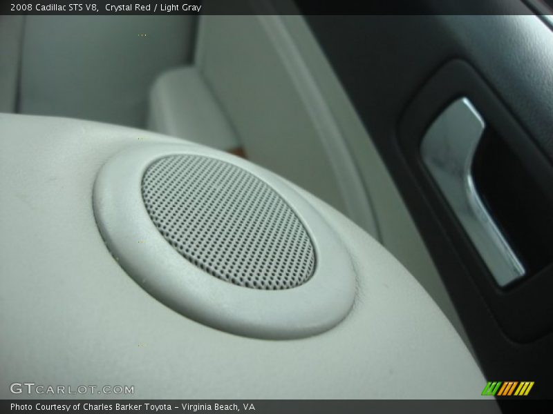 Crystal Red / Light Gray 2008 Cadillac STS V8
