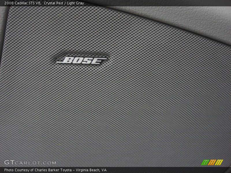 Audio System of 2008 STS V8