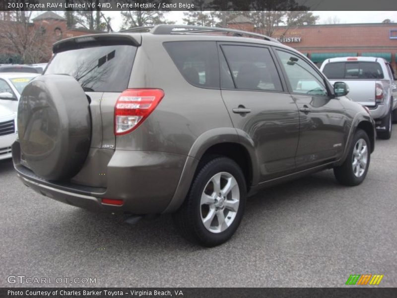 Pyrite Metallic / Sand Beige 2010 Toyota RAV4 Limited V6 4WD