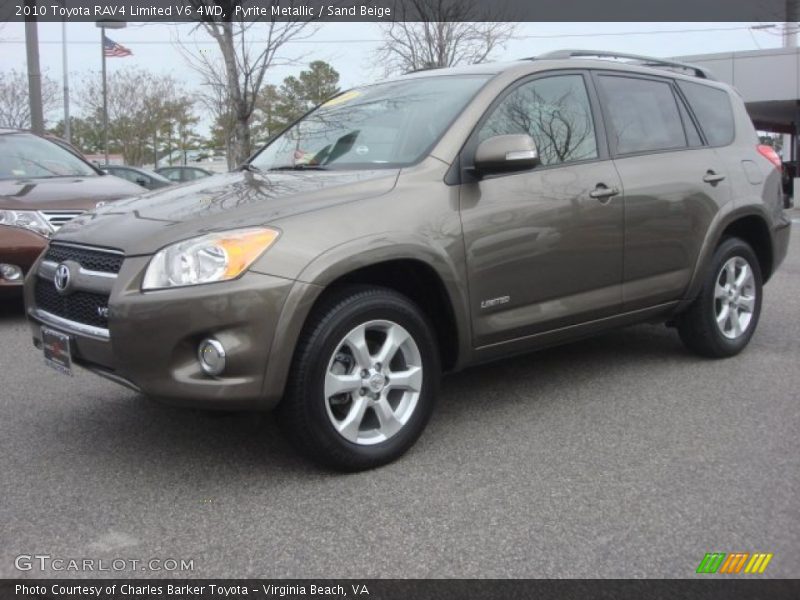 Front 3/4 View of 2010 RAV4 Limited V6 4WD