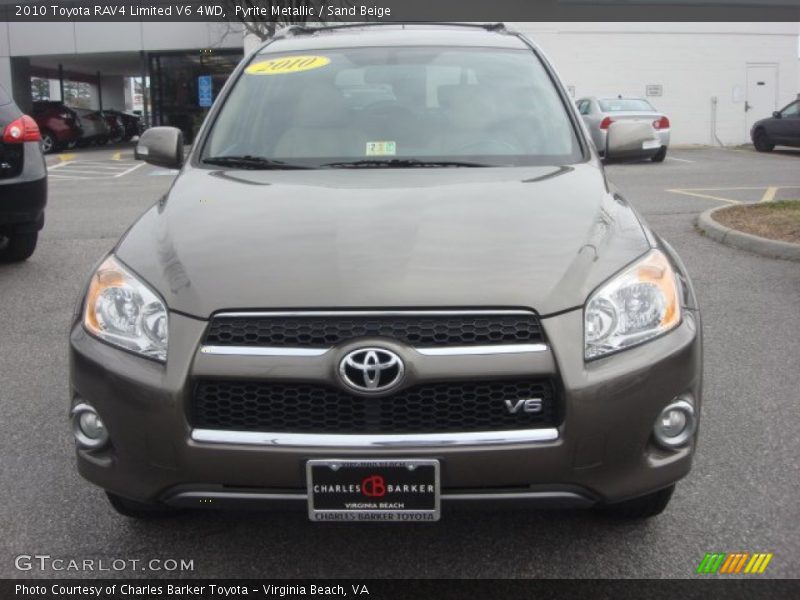 Pyrite Metallic / Sand Beige 2010 Toyota RAV4 Limited V6 4WD
