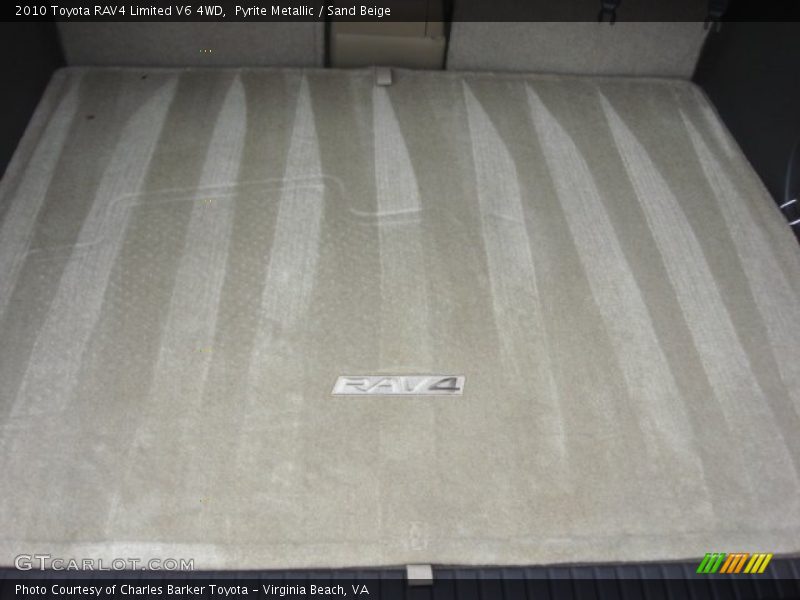 Pyrite Metallic / Sand Beige 2010 Toyota RAV4 Limited V6 4WD