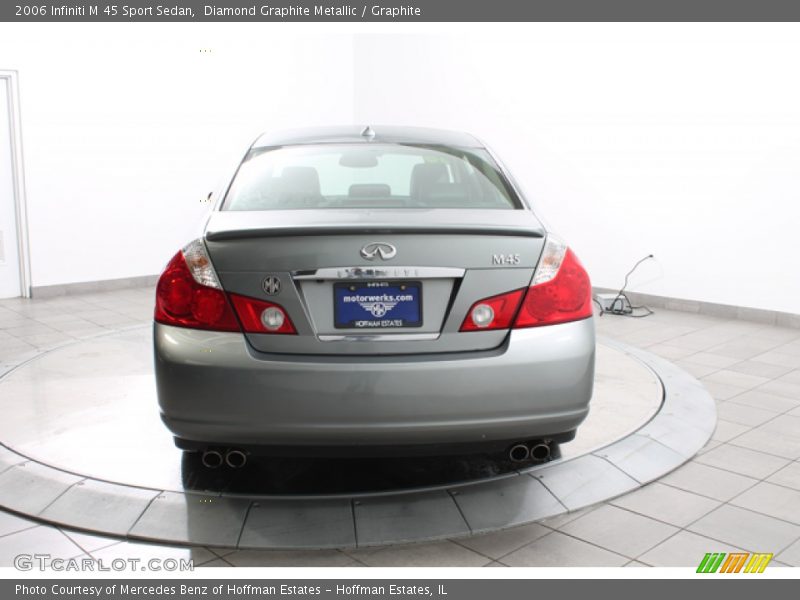 Diamond Graphite Metallic / Graphite 2006 Infiniti M 45 Sport Sedan