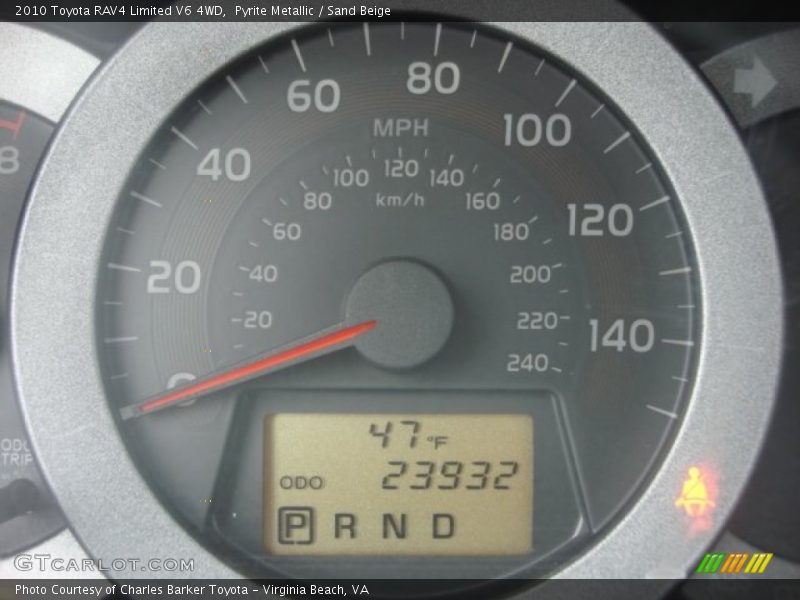 Pyrite Metallic / Sand Beige 2010 Toyota RAV4 Limited V6 4WD