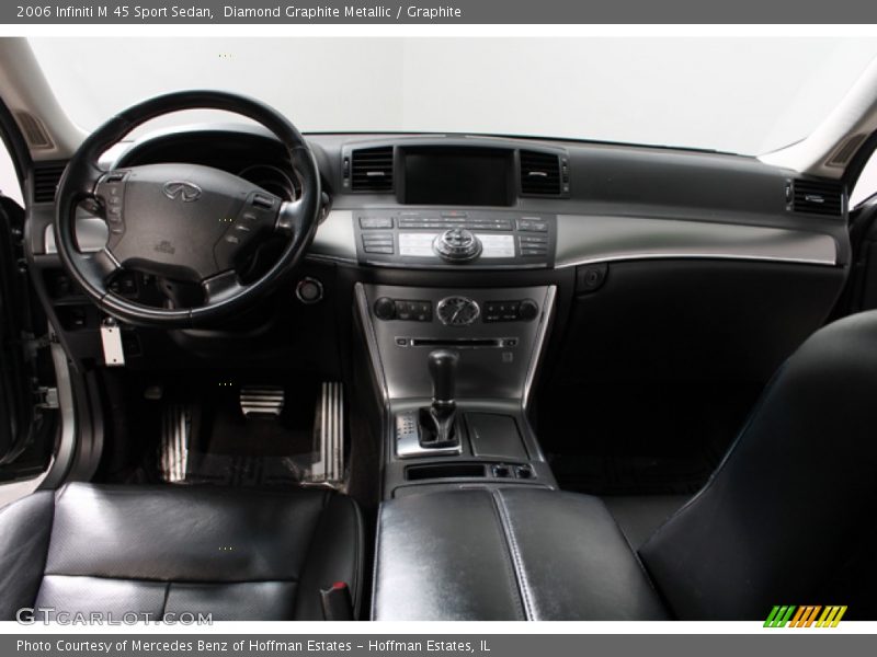 Diamond Graphite Metallic / Graphite 2006 Infiniti M 45 Sport Sedan