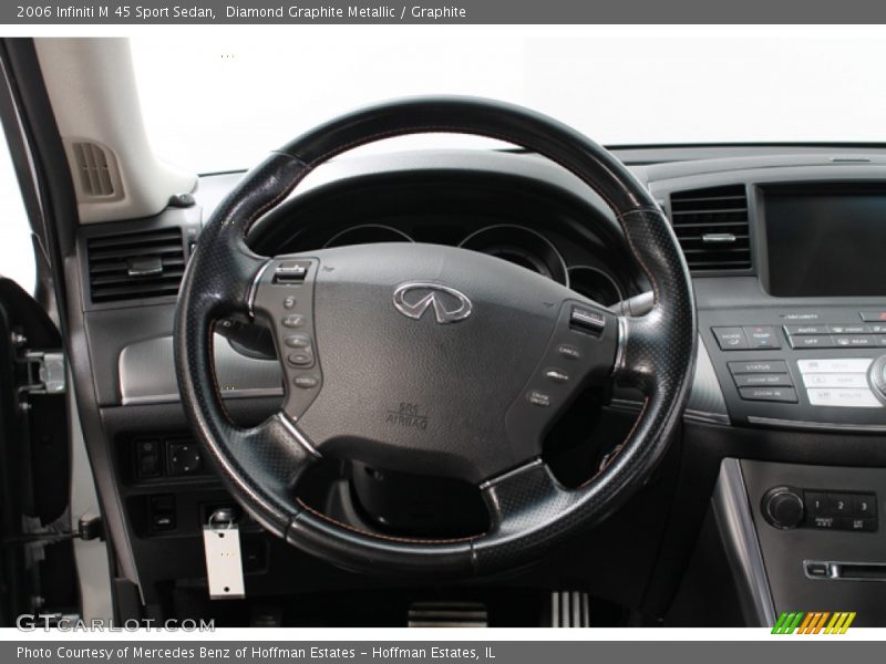 Diamond Graphite Metallic / Graphite 2006 Infiniti M 45 Sport Sedan