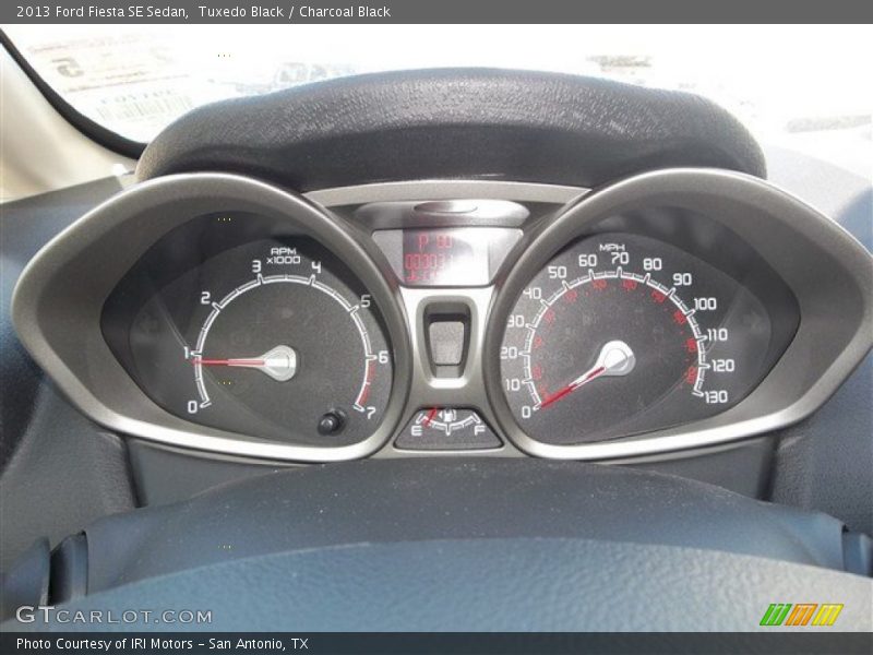 Tuxedo Black / Charcoal Black 2013 Ford Fiesta SE Sedan